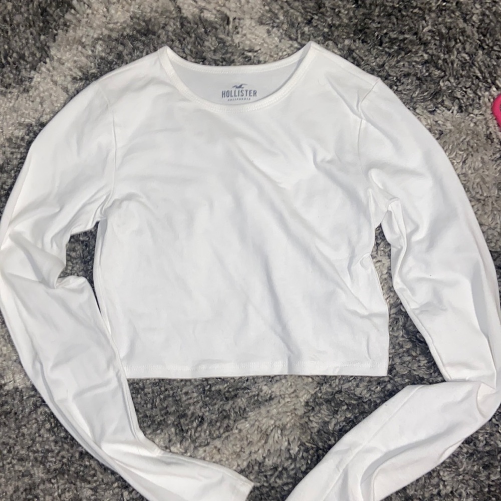 must-have baby crop tee, hollister